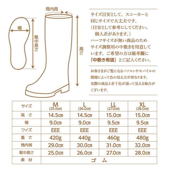 男性用の農作業・軽作業に最適なショート長靴《ミツウマ》ベールノースNo8